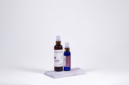 Bruma para Elevar Vibración, presentación de 60 ml y 125 ml