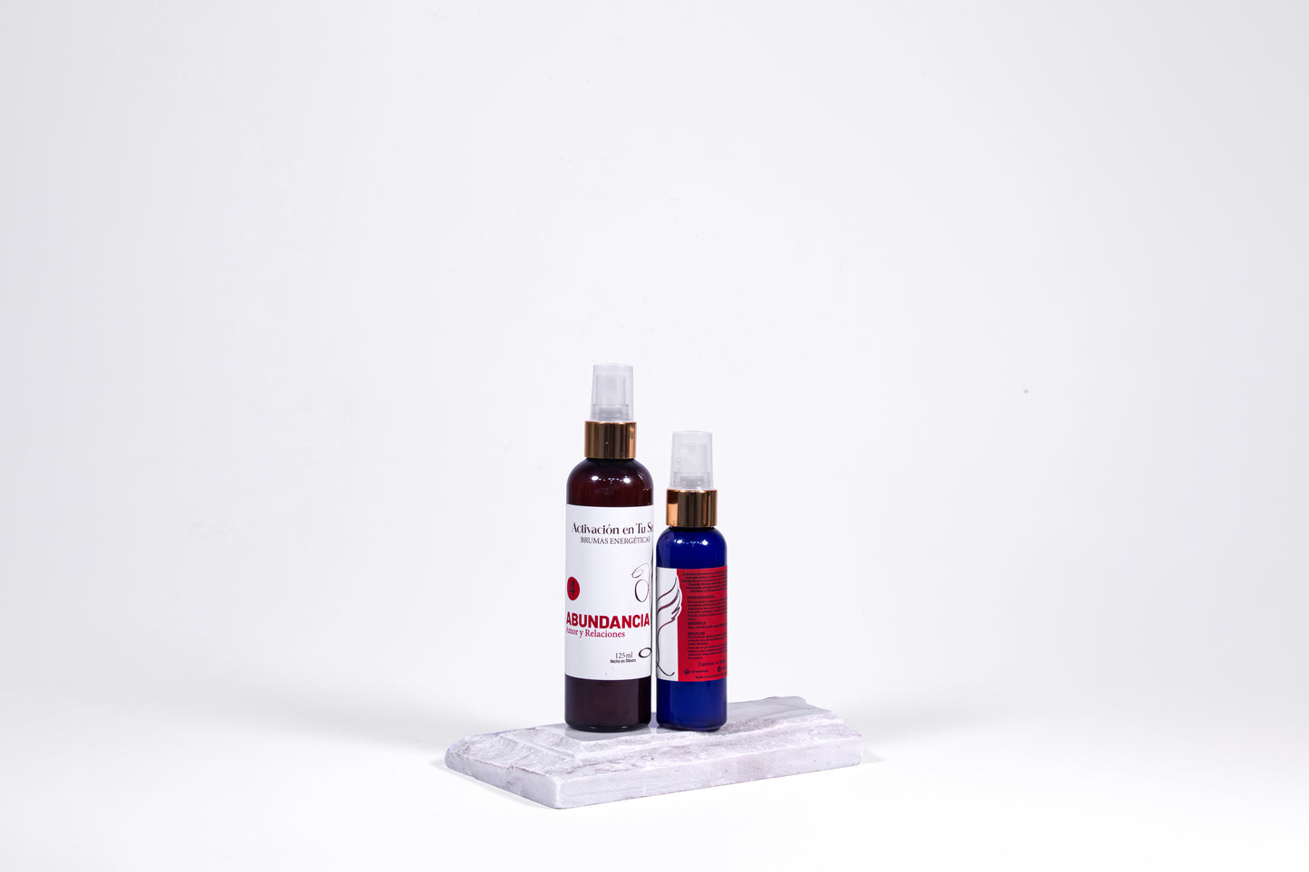 Bruma para Abundancia en Amor y Relaciones, presentación de 60 ml y 125 ml